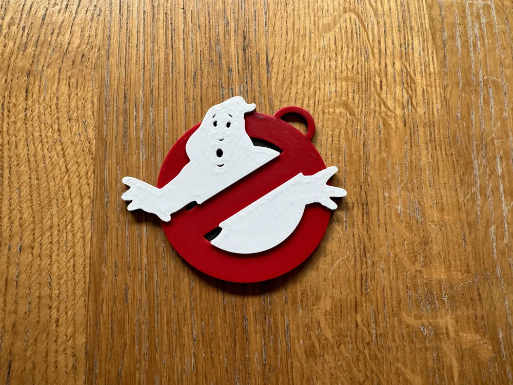 Ghostbusters Keychain - Free 3D Print Model - MakerWorld