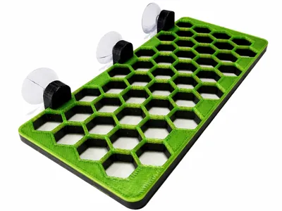 Hexagonal Rack for Frags 2.0