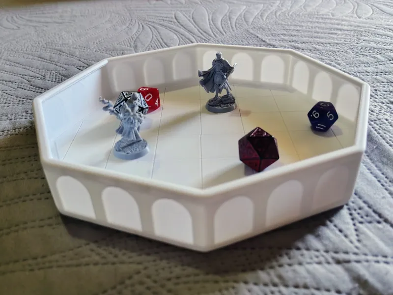 Octagon Dicetray