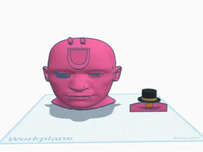 credit card holder to hide card with hat as lid