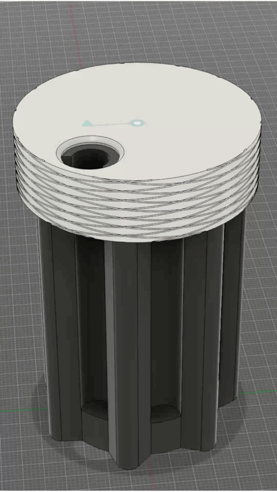 8mm Magnet Storage with rotating Lid - Organizer