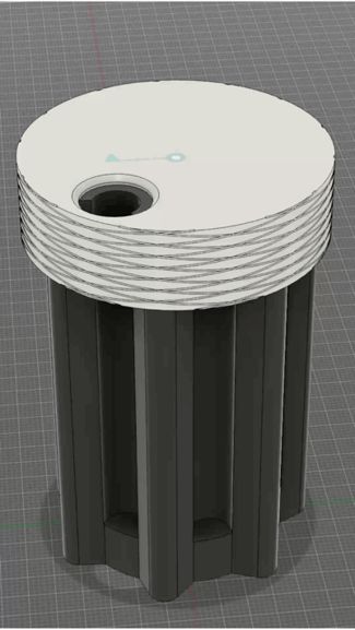 8mm Magnet Storage with rotating Lid - Organizer