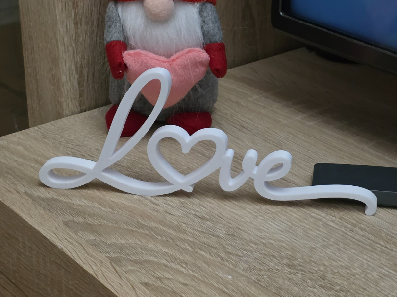 LOVE Sign – Valentine’s Day Decoration
