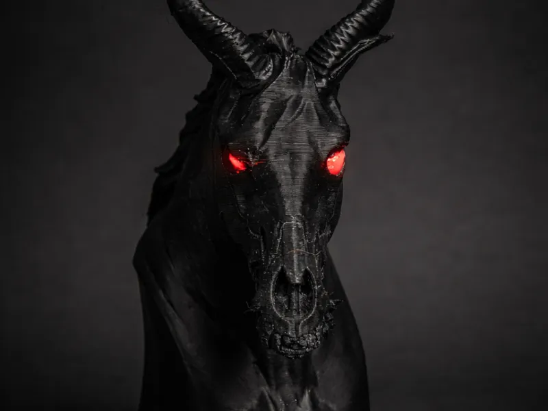 Dreadhorn – Demonic Horse Bust