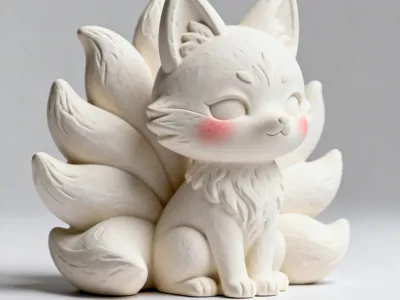 Chibi Little Ninetales Three