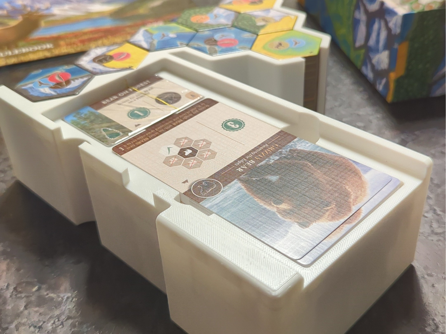 Cascadia Board Game Organizer Insert