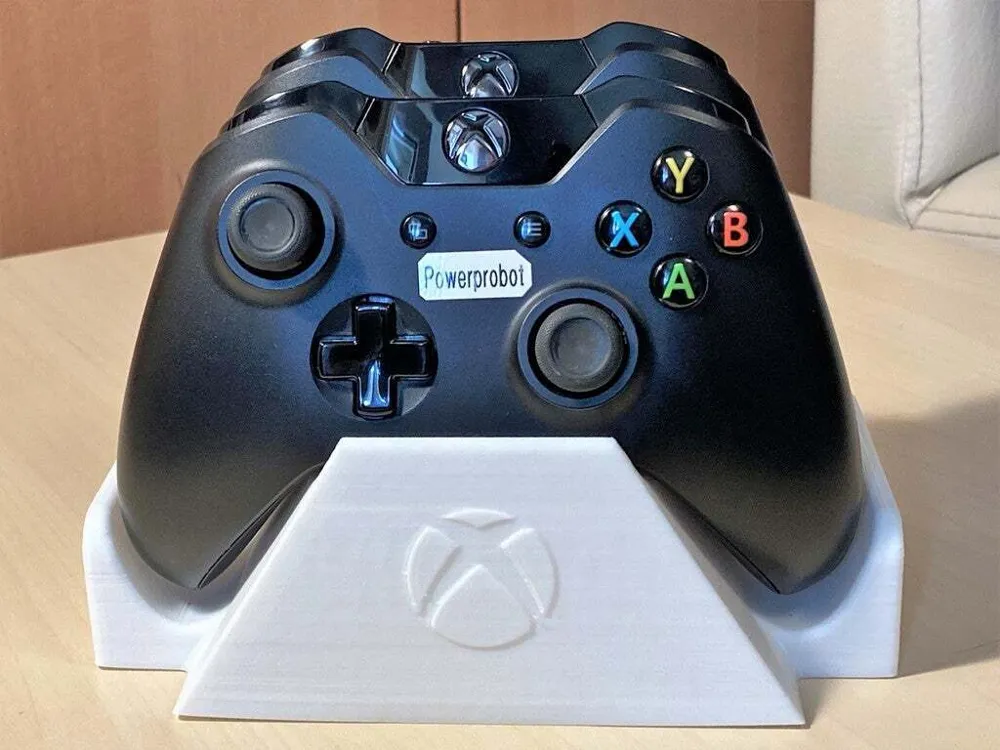 Dual Xbox One Controller Stand - Free 3D Print Model - MakerWorld