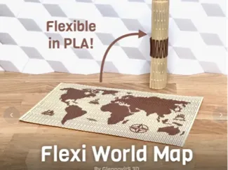 世界地图。可以卷起收纳