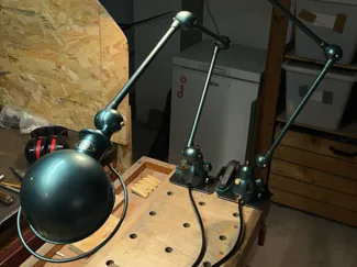 Parts for Jielde lamps restoration / customization
