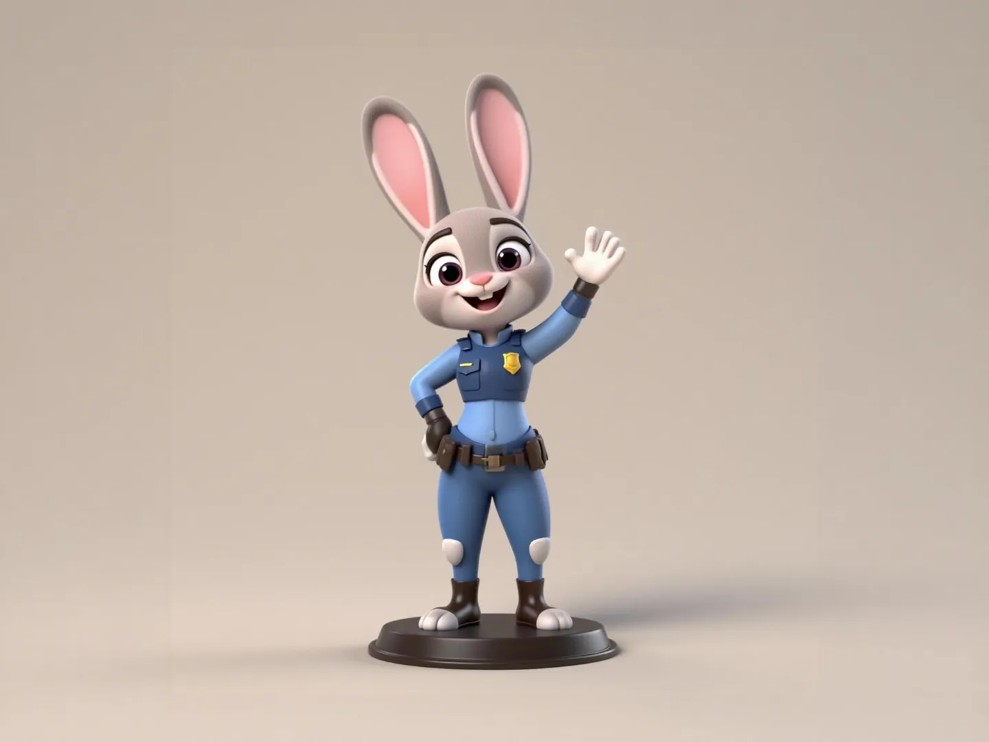 Judy Raising Hand