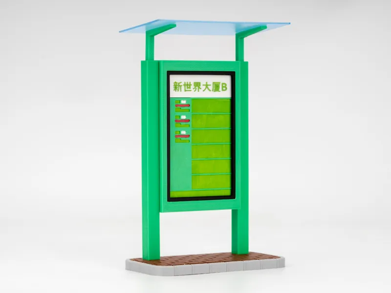 广州公交站 新世界大厦B 文创 拍立得相框 Guangzhou Bus Stop 装饰摆件
