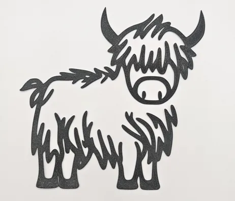 11 Highland Cow Wall Art Free 3D Print Model MakerWorld 11 Highland Cow Wall Art Free 3D Print Model MakerWorld