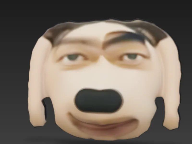 炫神狗头模型
