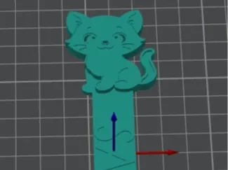 Cat bookmark