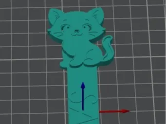 Cat bookmark