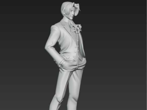 Miles Edgeworth – Ace Attorney | Fanart Model