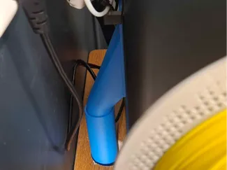 Poop shute P1s with extruder under taböe