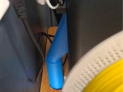 Poop shute P1s with extruder under taböe