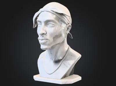 Marble Bust - Tupac Shakur