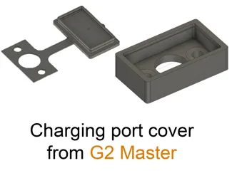 Charging port cover g2 master