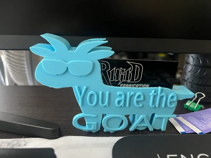 You are the GOAT Business card holder!