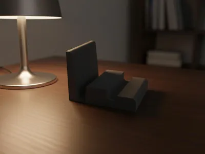 Simple stand/base for phone
