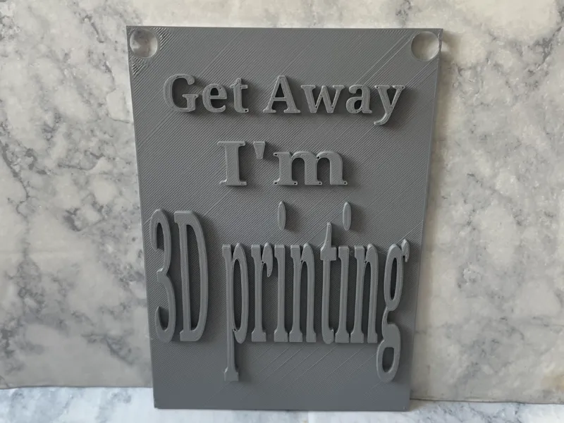 Get Away Sign