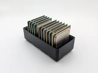 Gridfinity 1x2 Socket 775/771 cpu storage box