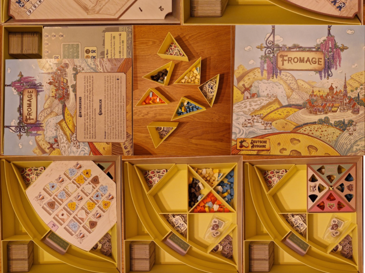 Inlay Fromage Bordgame
