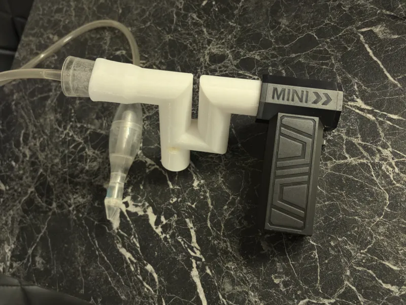 Nose sucker aspirator for turbo fan