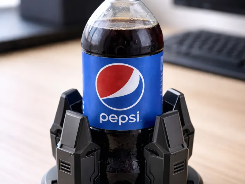 Pepsi Claw Holder