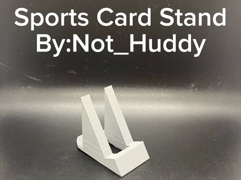 Sports Card Stand