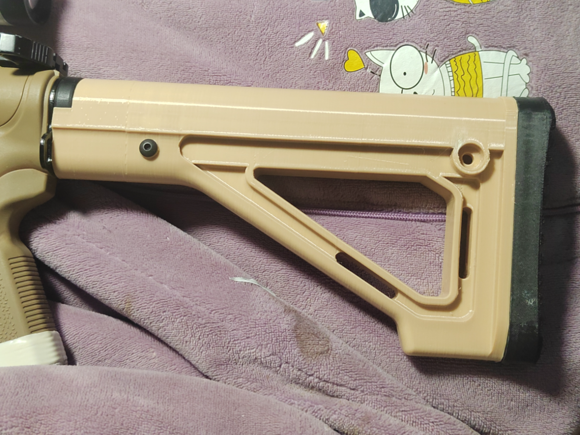 马盖普大三角ar后托magpul