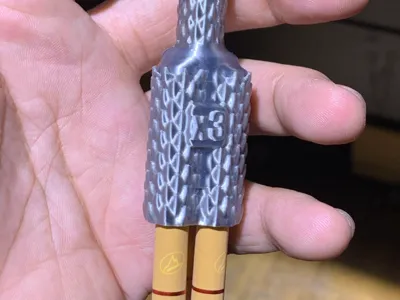 Dragon Scale x3 Shotgun Cigarette Holder Double the joy Life Accelerator no supports fast print only 9.42g Give it to your smoking friends