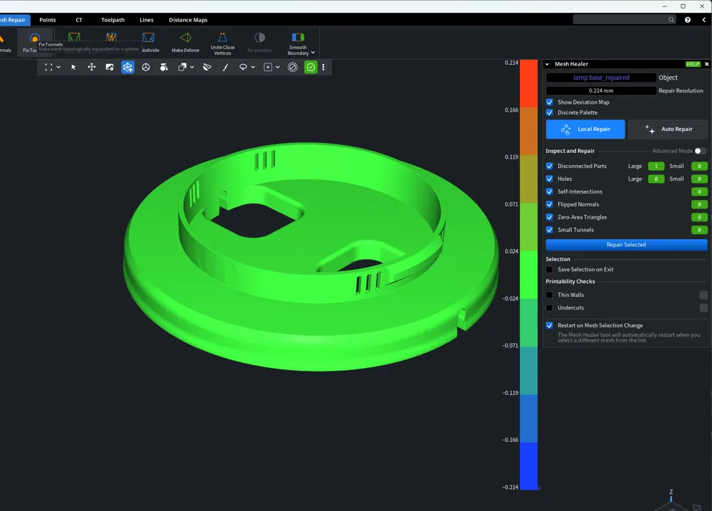 MakerLab “Make My Lamp” – Clean, Top & Base - Free 3D Print Model ...