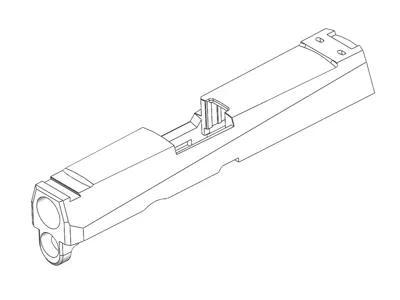 UDL P320 M17 modified to M18 Slide and Recoil Rod