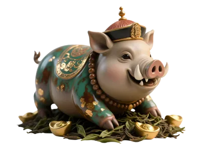 Wild Boar Tea Pet