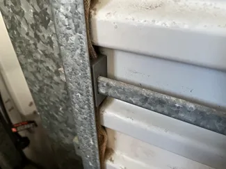 Roller Door Lock Pin Guide