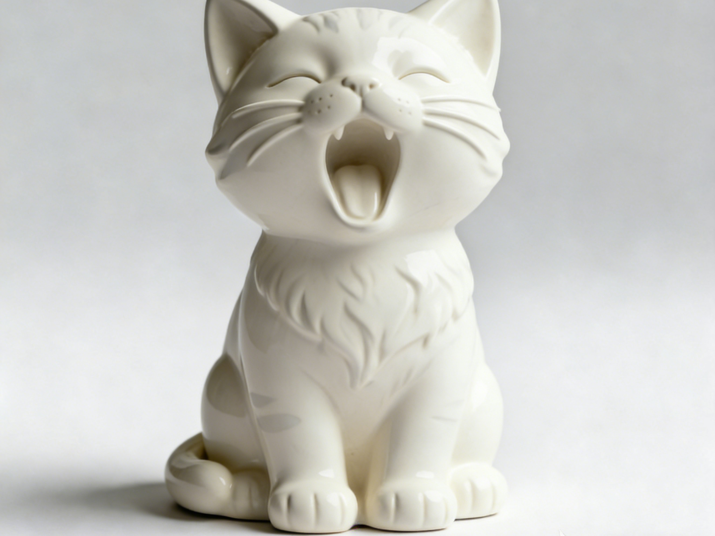 小猫雕像伍