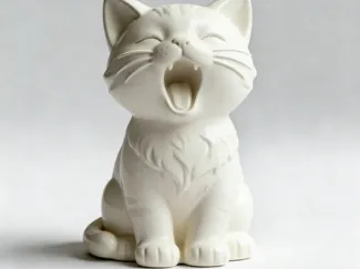小猫雕像伍