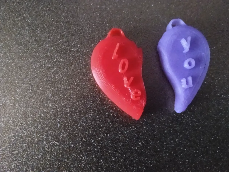 coeur love ( pendentif ,  porte clef )