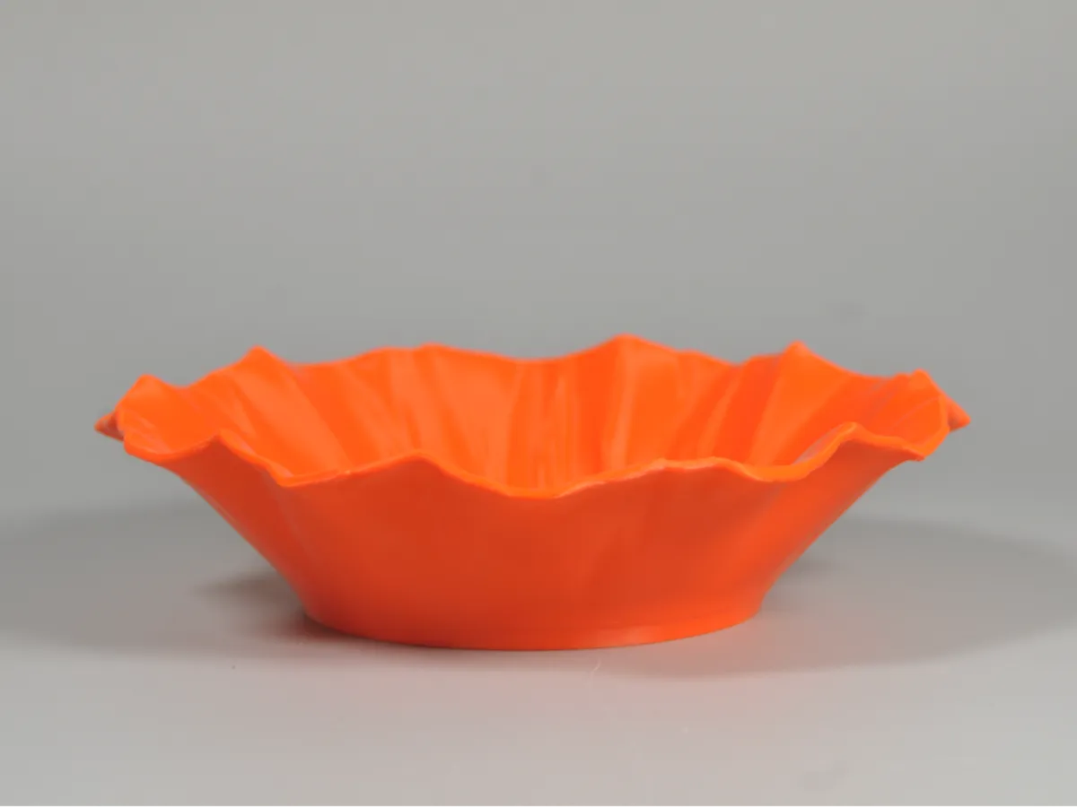 褶皱碟子壹 - 免费 3D 打印模型 - MakerWorld