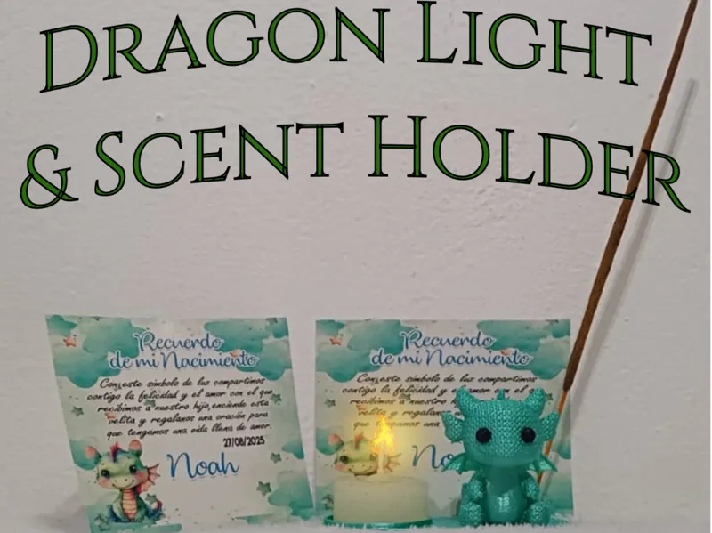 Dragon Light & Scent Holder