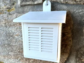 Mini Stevenson weather shelter for sensor