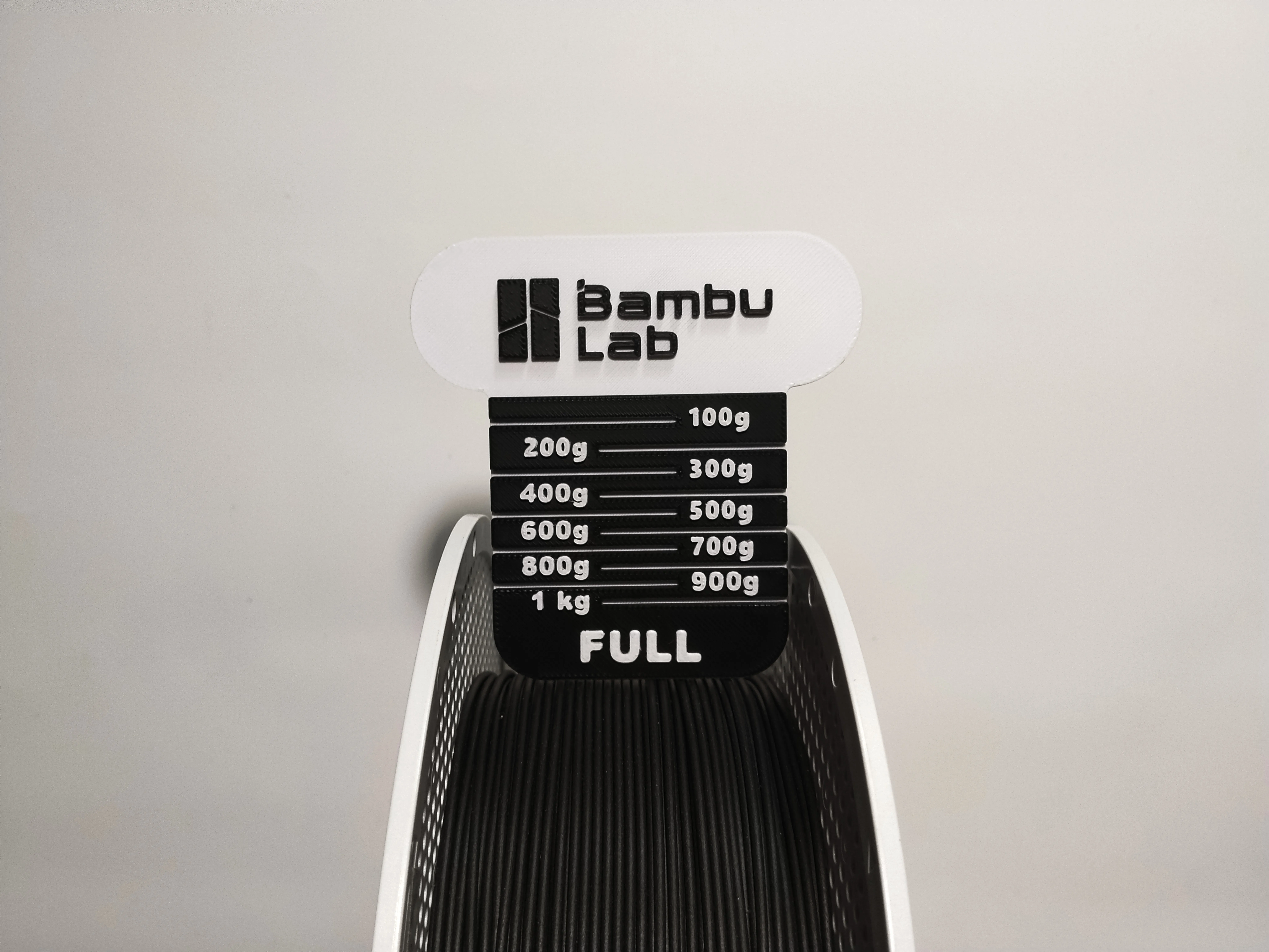 New Filament Spool Gauge with or without AMS - Free 3D Print Model ...
