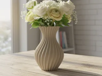 Spiral Flow Vase