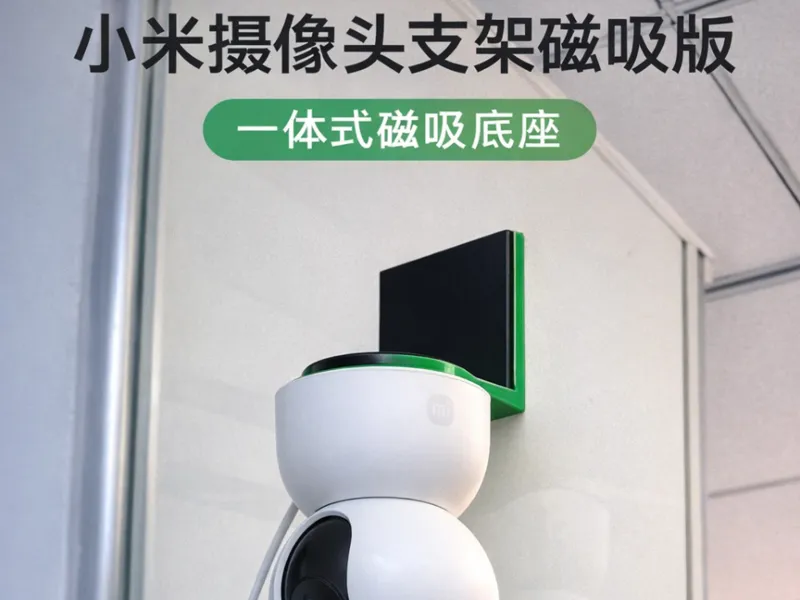 小米摄像头支架磁吸版本壁挂磁吸支架