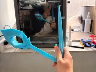 英雄联盟格温cos武器针