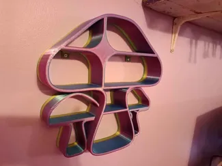 Mushroom shelf