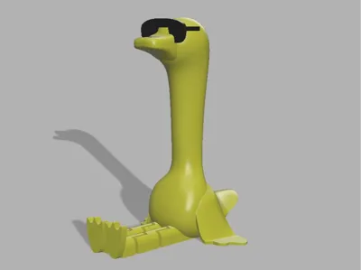 Articulated toy Business goose